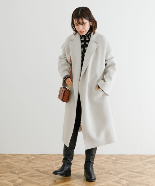 URBAN RESEARCH（アーバンリサーチ） チェスターコート 38 パープル