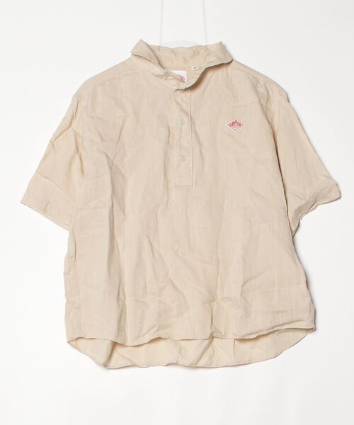 新品【DANTON】コットン半袖シャツ　36サイズ DANTON | コットン 半袖シャツ WOMEN