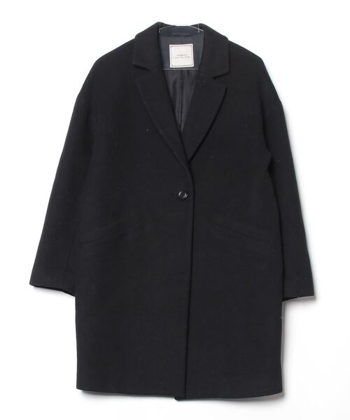 JEANASIS（ジーナシス） チェスターコート FREE ブラック レディース