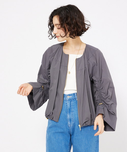 qualite - qualite ブルゾン qualite ジャケット ブルゾン ジップアップブルゾン : ZOZOTOWN