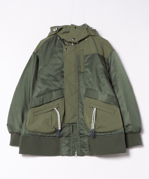 UN3D.（アンスリード） ブルゾン 36 グリーン レディース : ZOZOTOWN
