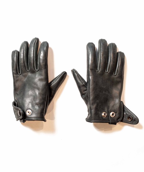 「SEVESKIG」 手袋 LARGE ブラック メンズ_画像5