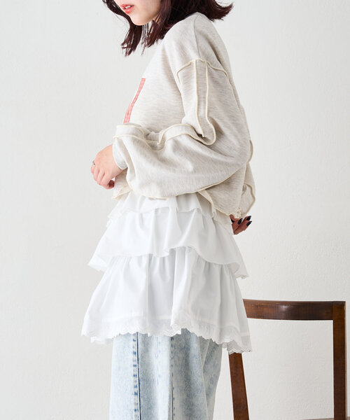 w closet スカート フリルラップスカート : ZOZOTOWN Yahoo!店