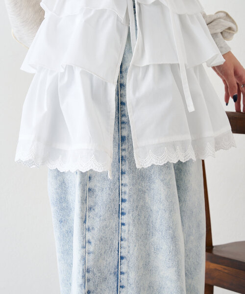 w closet スカート フリルラップスカート : ZOZOTOWN Yahoo!店