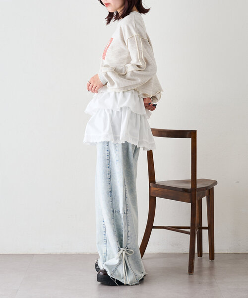 w closet スカート フリルラップスカート : ZOZOTOWN Yahoo!店