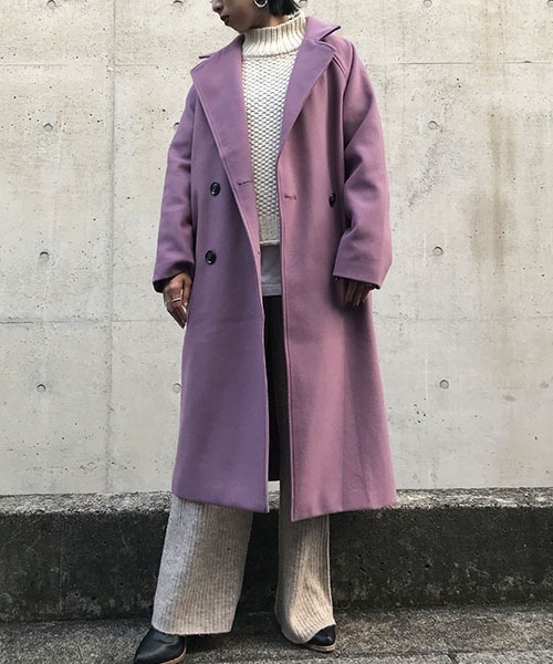 Settimissimo（セッティミッシモ） チェスターコート FREE パープル