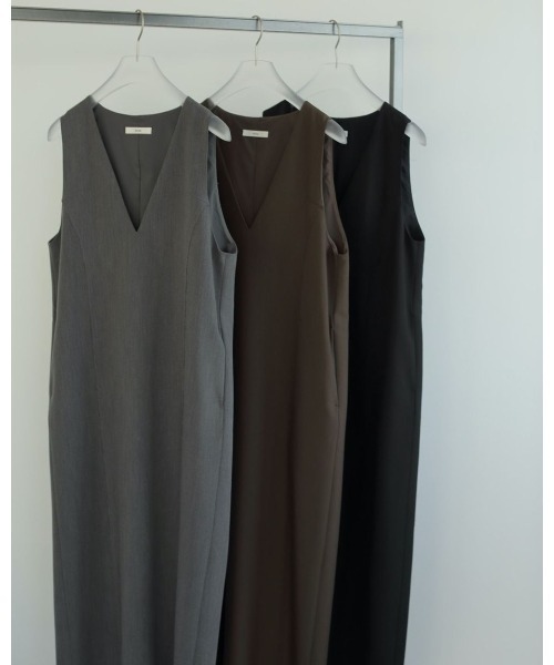 anuke（アンヌーク） ワンピース anuke Cutoff Vneck Onepiece