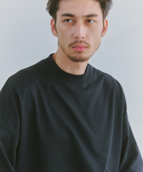 NewAnce（ニュアンス） tシャツ 「NewAnce」Oversize Mock Neck Tee