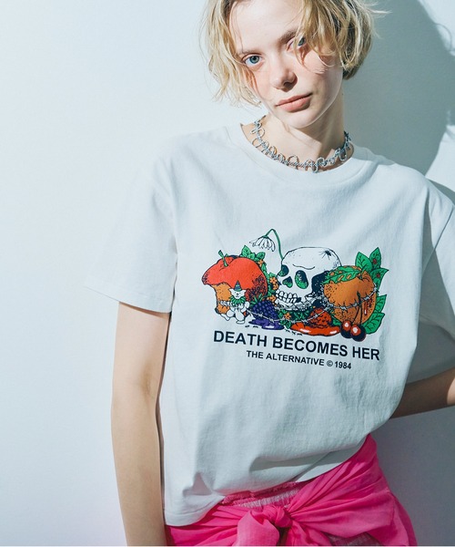 tシャツ M2447 ＪＵＮＫ　ＦＲＵＩＴベーシックＴ レディース