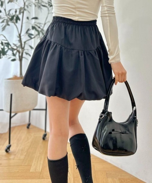 ブラック バルーン スカート BLACK COMME des GARCONS(ブラックコムデギャルソン) 22SS balloon