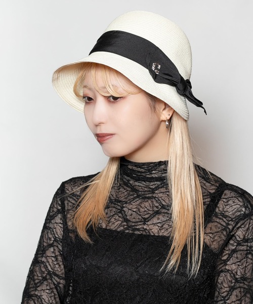レディース　ハット　CA4LA KAREN2(ONESIZE WHITE): ハット｜帽子通販｜CA4LA（カシラ）公式