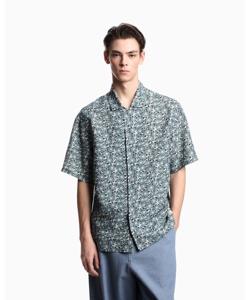 希少 EmporioArmani アルマーニ ペイズリー シャツ EMPORIO ARMANI シャツ 「エンポリオ アルマーニ」Peaceカプセル