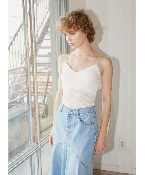 COEL（コエル） キャミソール バックオープンレースキャミソール
