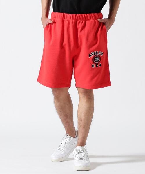 AVIREX（アヴィレックス） パンツ 「直営店限定」VARSITY LOGO SHORTS