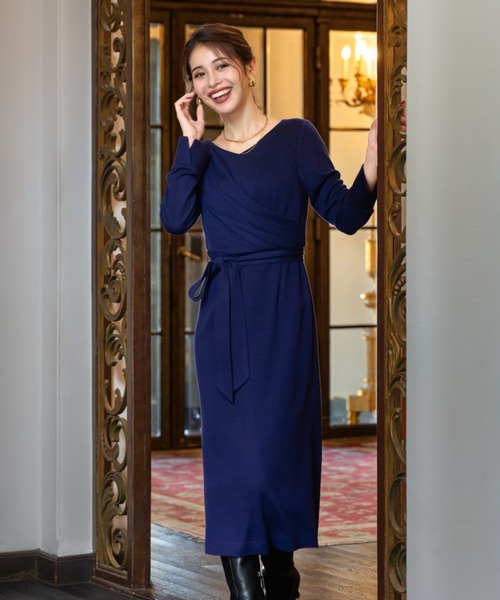 PINKY&DIANNE（ピンキー アンド ダイアン） 長袖ワンピース 36