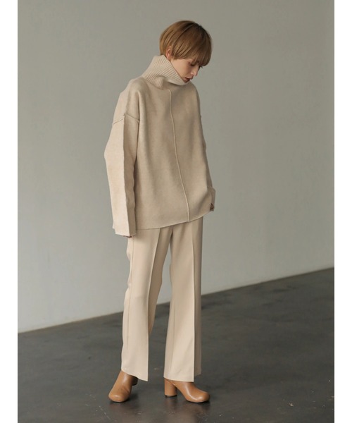 「rem closet」 タートルネックニット SMALL アイボリー レディース_画像5