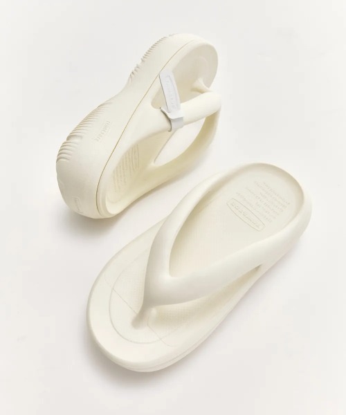 TAW&TOE トーアンドトー Zerovity Plumpy 厚底 ミュール Cream STAND OIL サンダル TAW＆TOE/トーアンドトー ZEROVITY Plumpy