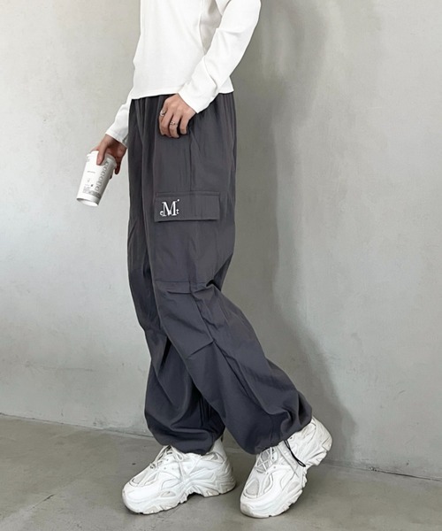 MUCENT（ムセント） ワイドパンツ カーゴパンツ 「日本未発売/WEB限定