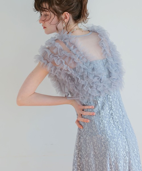 Dorry Doll ドレス フリルボレロセットレースドレス : ZOZOTOWN