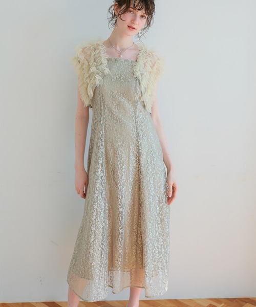 Dorry Doll ドレス フリルボレロセットレースドレス : ZOZOTOWN