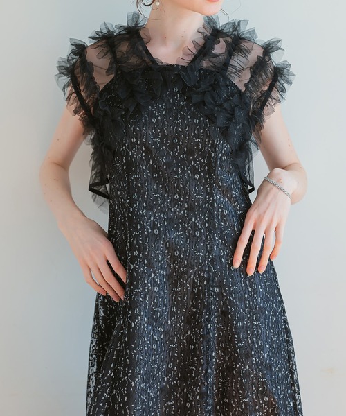 【美品】Dorry Doll フリルチュールドレス フリルチュールドレス｜DorryDoll
