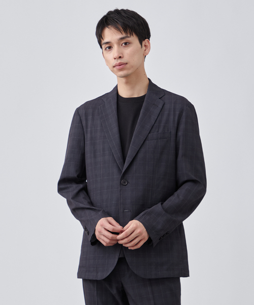 ccbテーラードジャケットmade in Italy B.C STOCK ジャケット テーラードジャケット 「UVカット/接触冷感