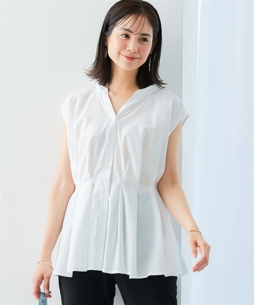 スキッパーシャツ レディース（色：マルチカラー）のおすすめ人気商品