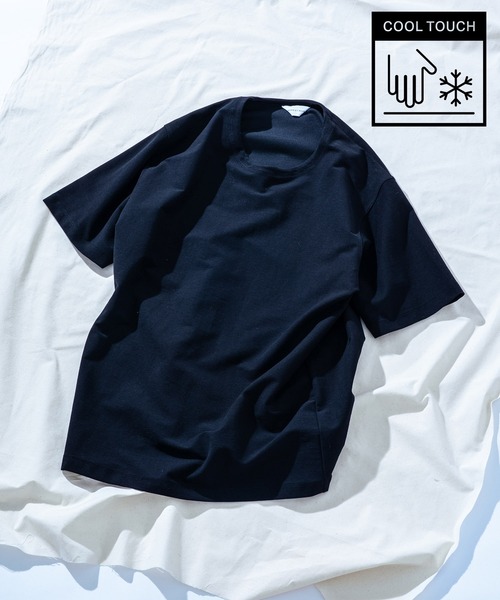 ADAM ET ROPE' tシャツ 接触冷感「MINUS」スタンダード Tシャツ