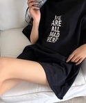 tシャツ シンプル ロゴ プリント 古着風 T...の詳細画像3