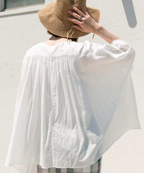 「URBAN RESEARCH DOORS」 半袖カットソー MEDIUM アイボリー レディース URBAN RESEARCH DOORS 「URBAN DOORS」 半袖カットソー MEDIUM