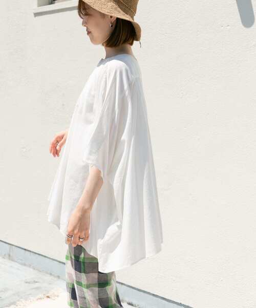URBAN RESEARCH DOORS 「URBAN DOORS」 半袖ブラウス MEDIUM