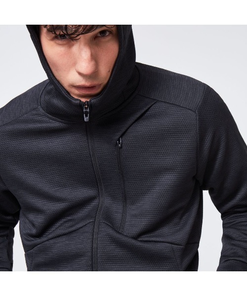 Oakley ブラック ジップアップパーカー　サイズL未使用新品 OAKLEY（オークリー） ジップアップパーカー X-SMALL グレー メンズ