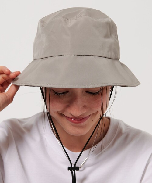 BEAUTY&YOUTH ハット グレージュ BEAUTY＆YOUTH UNITED ARROWS 帽子 ハット 2WAY シェード ハット