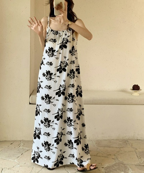 gossip!ロサンゼルス ワンピース レトロムード＊カップ付き
