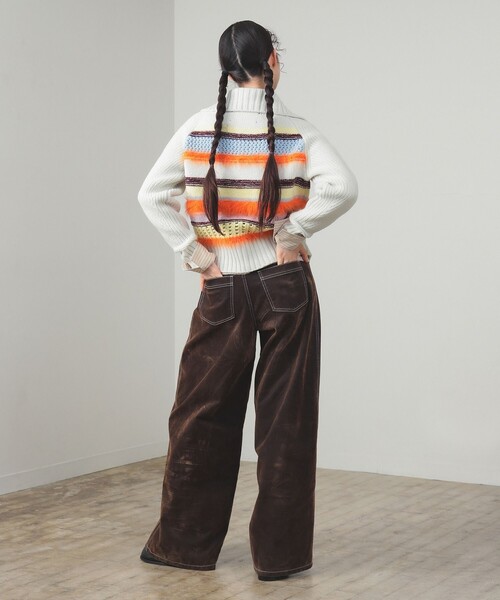 【未使用】￥38,500 boussole Ray BEAMS カーディガン Ray BEAMS（レイ ビームス） カーディガン 「別注」BOUSSOLE