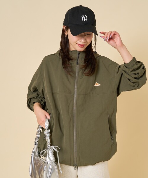 「FREAK'S STORE」 ジップアップパーカー フリ- ブラック レディース FREAK'S STORE 「FREAK'S STORE」 ジップアップパーカー フリ
