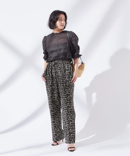 JOURNAL STANDARD L'ESSAGE ラメモノトーンパンツ ジャーナルスタンダード レサージュ（journal standard L'essage