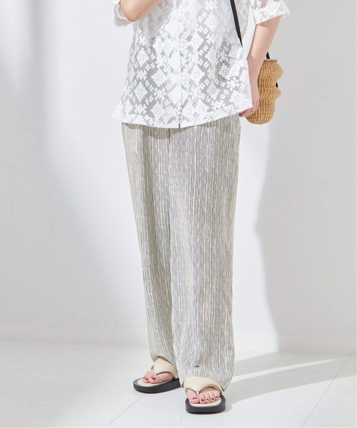 JOURNAL STANDARD L'ESSAGE ラメモノトーンパンツ DEVEAUX GOLDラメモノトーンイージーパンツ（その他パンツ