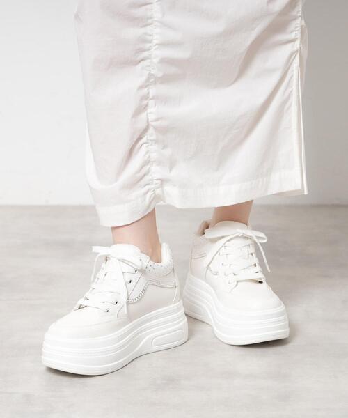 ESPERANZA スニーカー きゅんフィットインソールラインストーン