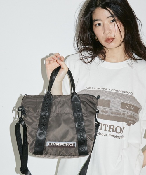 THEATRE PRODUCTS ショルダーバッグ バッグ ナイロンツイル2way