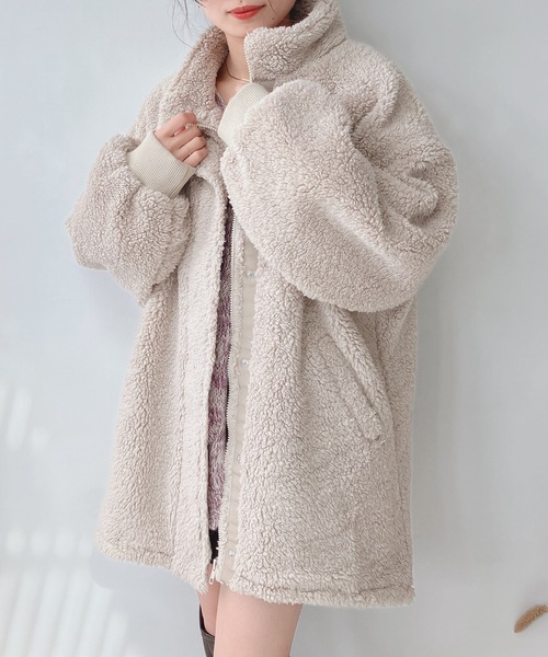 「AS KNOW AS plus」 コート FREE カーキ レディース_画像8