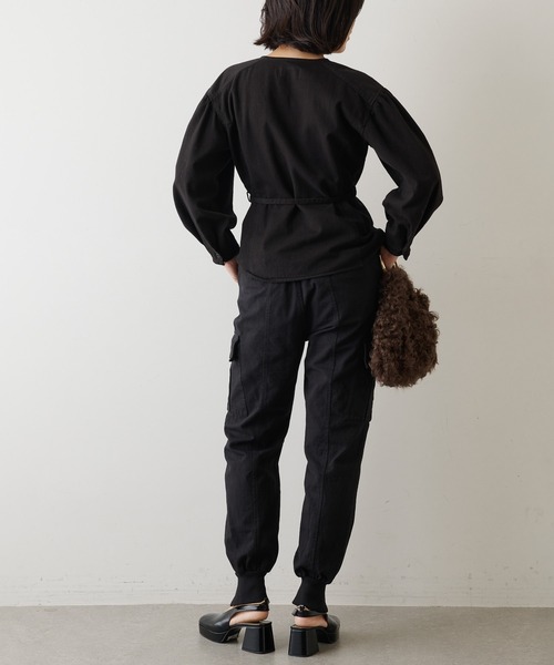 Whim Gazette 「Whim Gazette」 カーゴパンツ 38 ブラック レディース