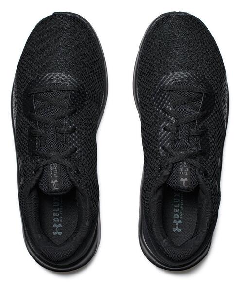 UNDER ARMOUR - 【未使用：UNDER ARMOUR】ローカット スニーカー「25.5：ブラック」 UNDER ARMOUR 「UNDER ARMOUR」 ローカットスニーカー 25.5cm