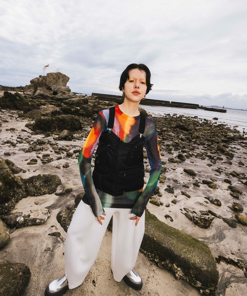 ベスト ジレ MULTI POCKET MA-1 VEST レディース OMMO ベスト ジレ MULTI POCKET MA-1 VEST レディース