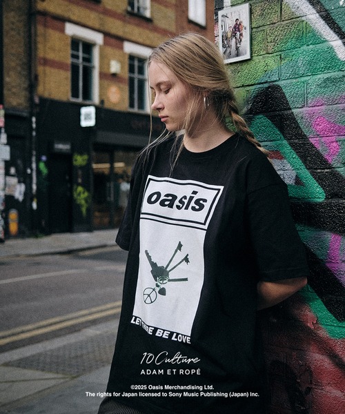 oasis　10Culture　Tシャツ / ADAM ET ROPÉ ADAM ET ROPE' tシャツ 「oasis 10Culture / ROPE'」Artwork