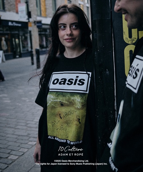 oasis　10Culture　Tシャツ / ADAM ET ROPÉ ADAM ET ROPE' tシャツ 「oasis 10Culture / ROPE'」Artwork