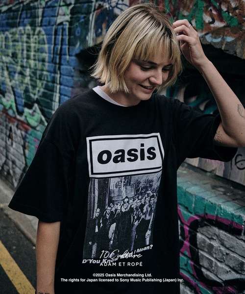 ADAM ET ROPE' tシャツ 「oasis 10Culture / ROPE'」Artwork