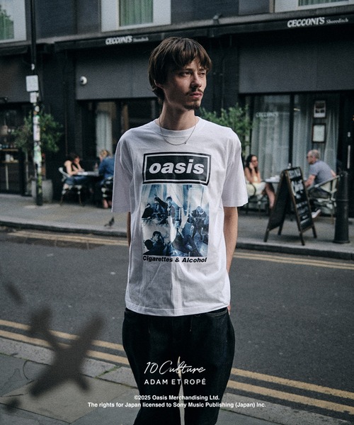 ADAM ET ROPE' tシャツ 「oasis 10Culture / ROPE'」Artwork