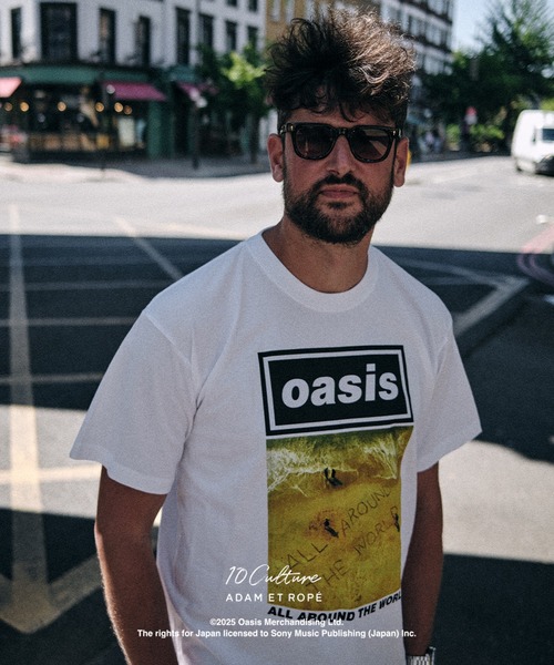 oasis　10Culture　Tシャツ / ADAM ET ROPÉ ADAM ET ROPE' tシャツ 「oasis 10Culture / ROPE'」Artwork