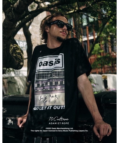 ADAM ET ROPE' tシャツ 「oasis 10Culture / ROPE'」Artwork